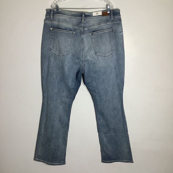 Judy Blue Womens Mid Rise Boot‎ Cut Denim Jeans Blue Size 22 NWT - Picture 3 of 13